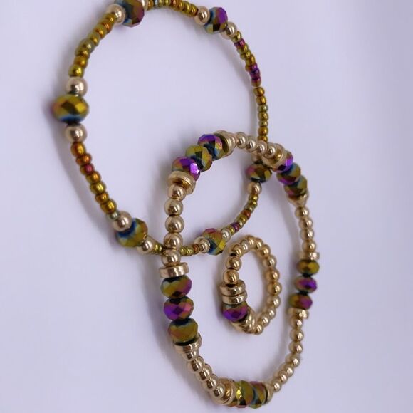 NWT Wool + Pepper Co. Matching Jewelry Set - Picture 3 of 6